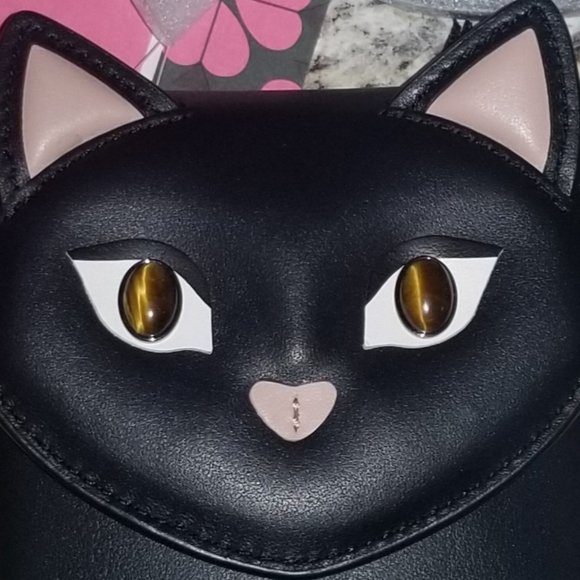 kate spade Handbags - Kate Spade Meow Cat North South Phone Cros…